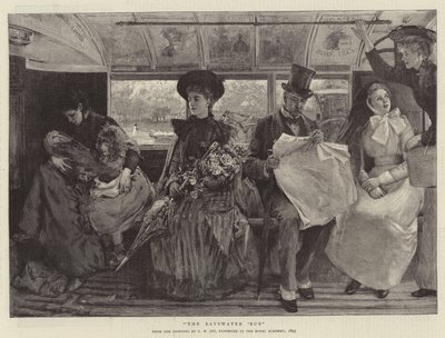 De Bayswater Bus door George William Joy